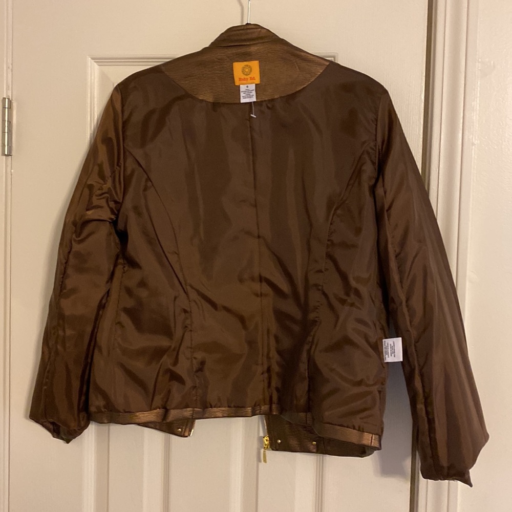 Ruby Red Motorcycle Jacket - image 7